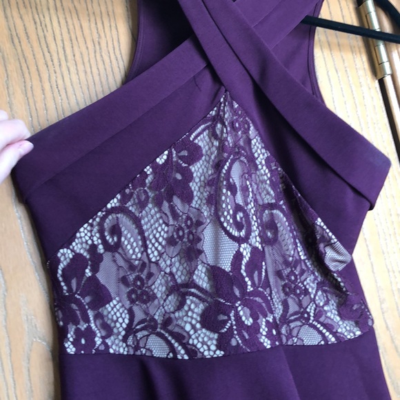 Purple Spring/Summer Dress - Picture 3 of 6